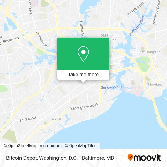 Bitcoin Depot map