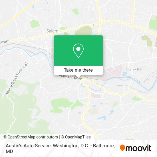 Austin's Auto Service map