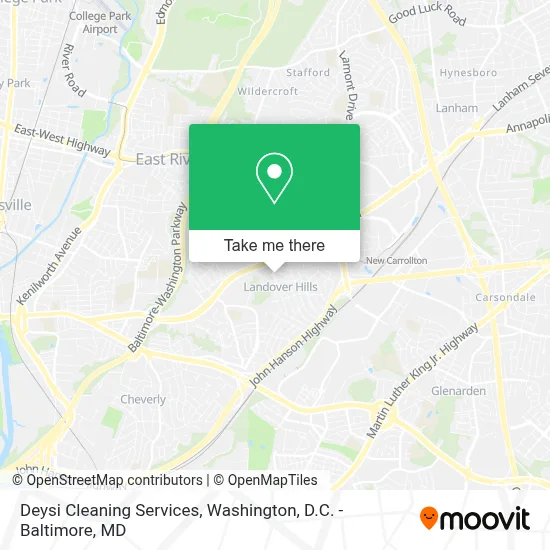 Deysi Cleaning Services map