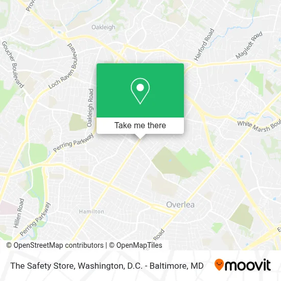 The Safety Store map
