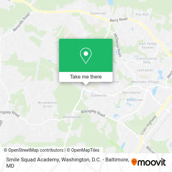 Smile Squad Academy map