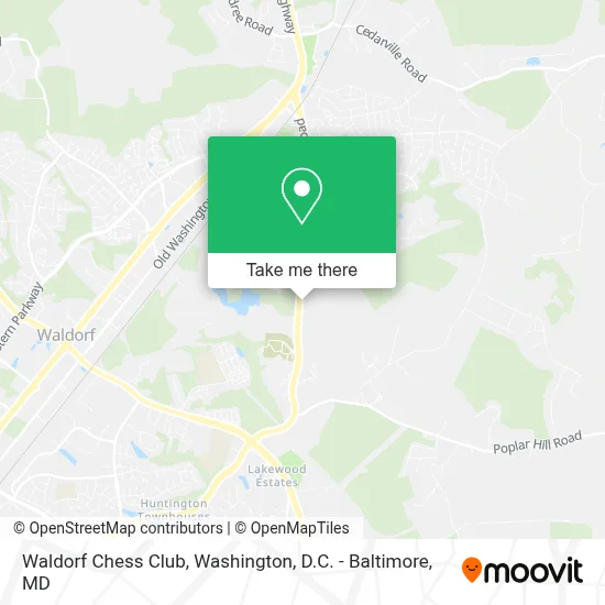 Waldorf Chess Club map