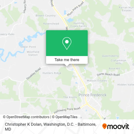 Christopher K Dolan map