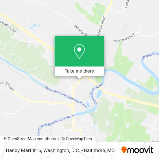 Handy Mart #16 map
