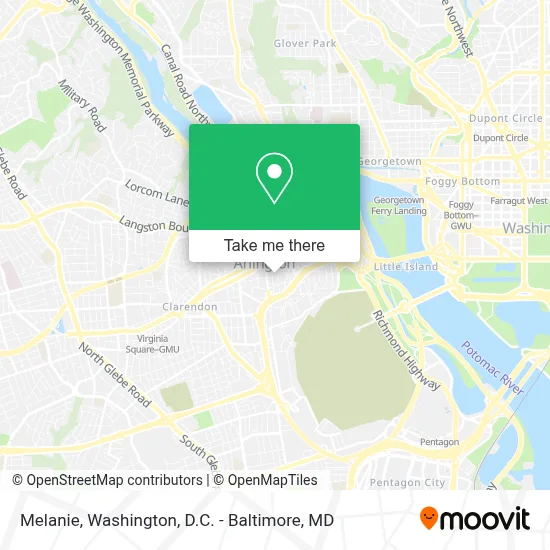 Melanie map