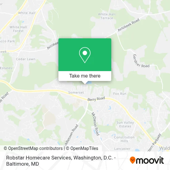 Robstar Homecare Services map