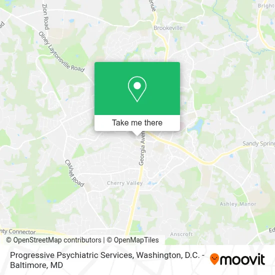 Progressive Psychiatric Services map