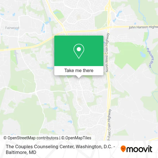 The Couples Counseling Center map