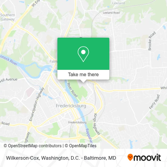 Wilkerson-Cox map