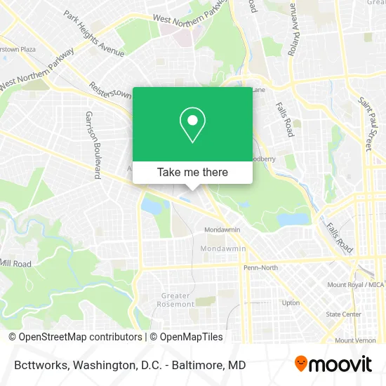Bcttworks map