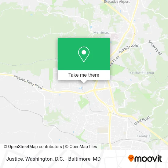 Justice map