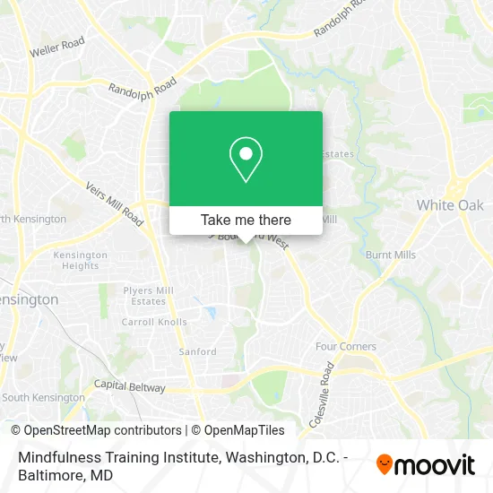 Mindfulness Training Institute map