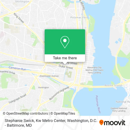 Stephanie Swick, Kw Metro Center map