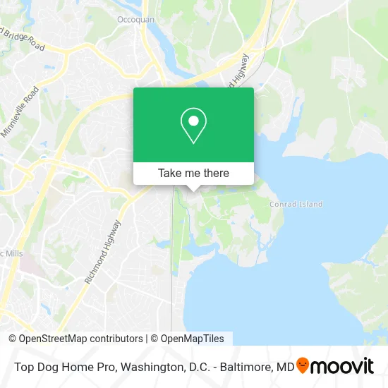 Top Dog Home Pro map