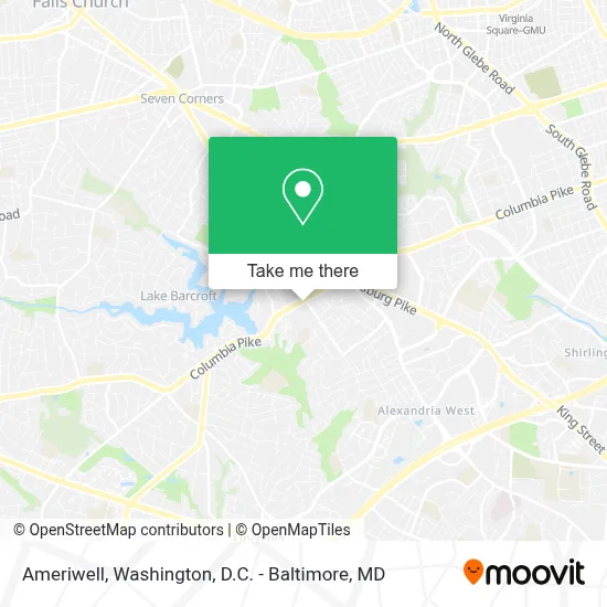Ameriwell map