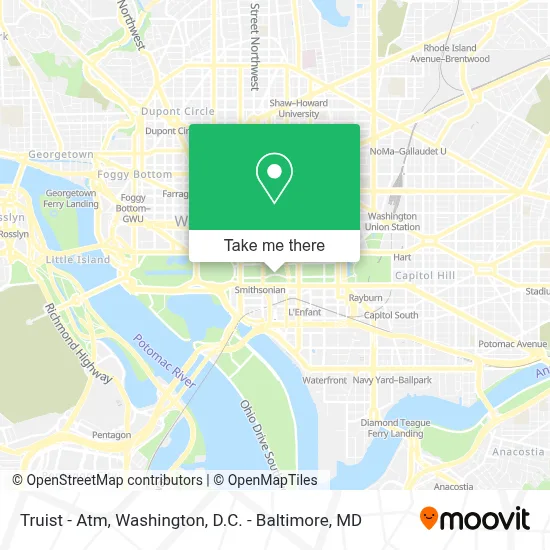 Truist - Atm map