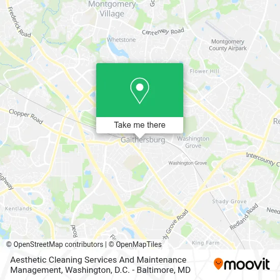 Aesthetic Cleaning Services And Maintenance Management map