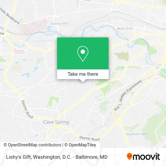 Lishy's Gift map