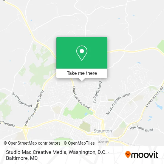 Studio Mac Creative Media map