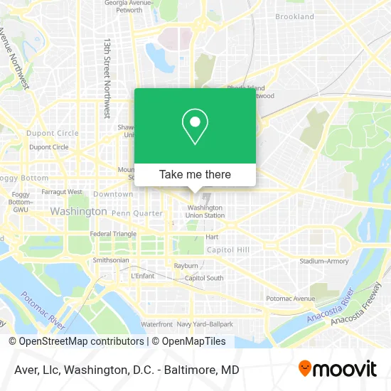Aver, Llc map