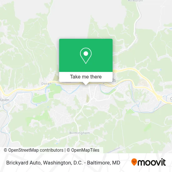 Brickyard Auto map