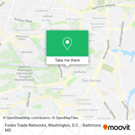 Fedex Trade Networks map