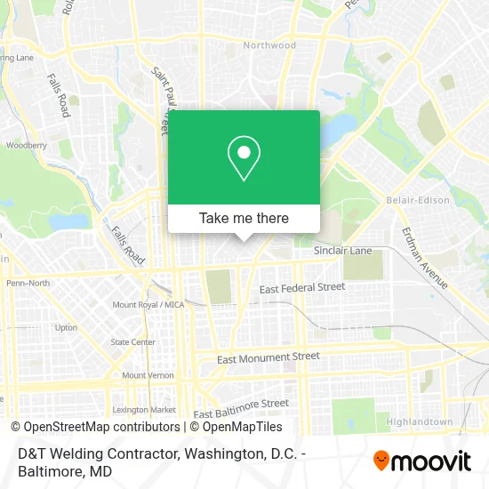 D&T Welding Contractor map