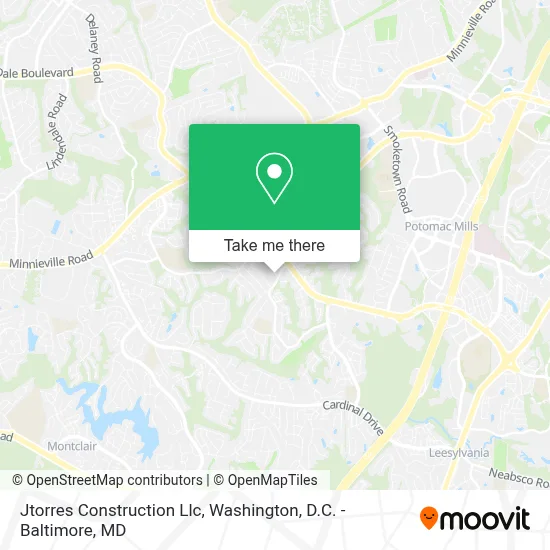 Jtorres Construction Llc map