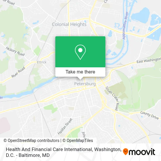 Health And Financial Care International map