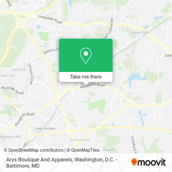 Arys Boutique And Apparels map