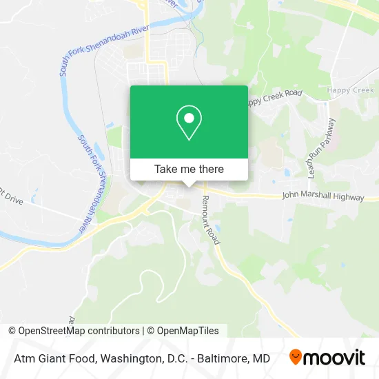 Atm Giant Food map
