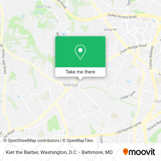 Kiet the Barber map
