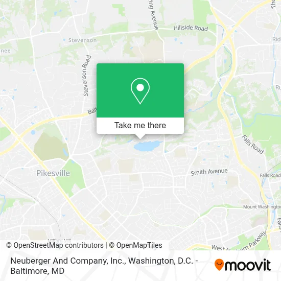 Neuberger And Company, Inc. map