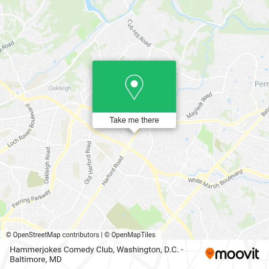 Hammerjokes Comedy Club map