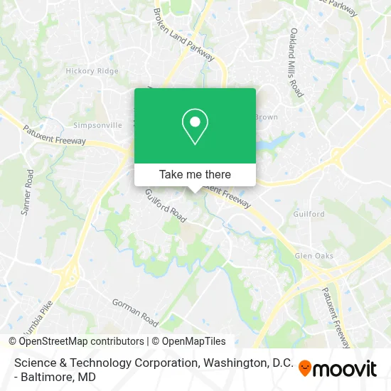 Science & Technology Corporation map