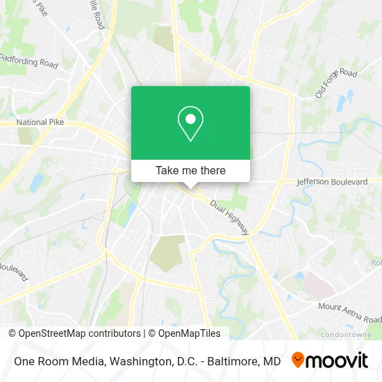 One Room Media map