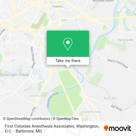 First Colonies Anesthesia Associates map