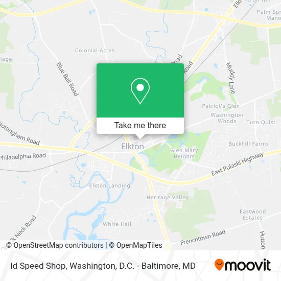 Id Speed Shop map