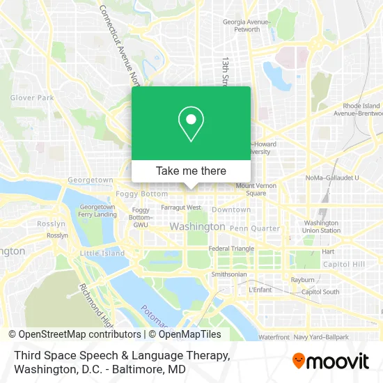 Third Space Speech & Language Therapy map