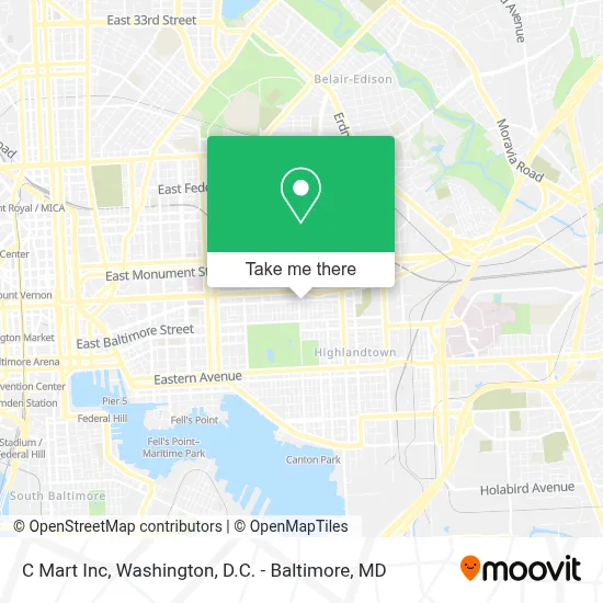 C Mart Inc map