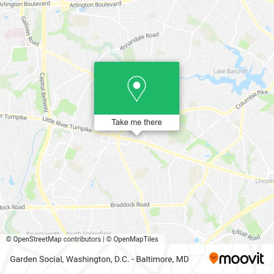 Garden Social map
