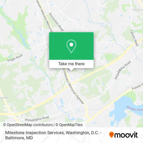 Milestone Inspection Services map