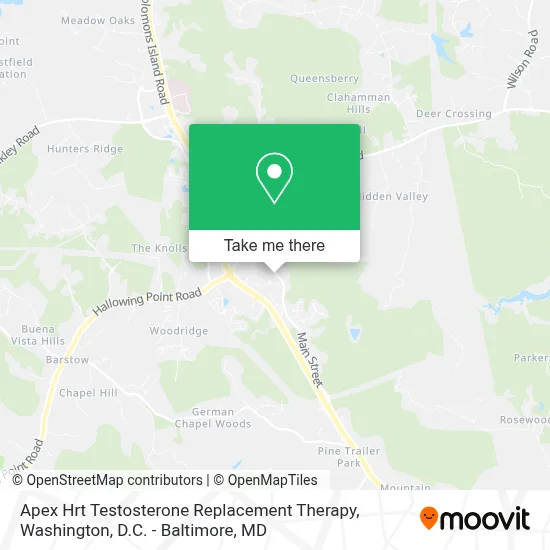 Apex Hrt Testosterone Replacement Therapy map