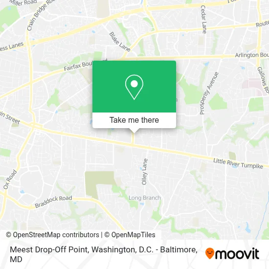 Meest Drop-Off Point map