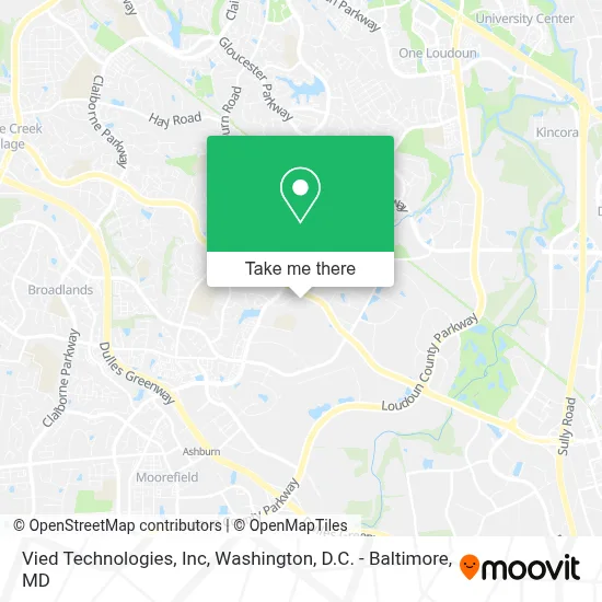 Vied Technologies, Inc map