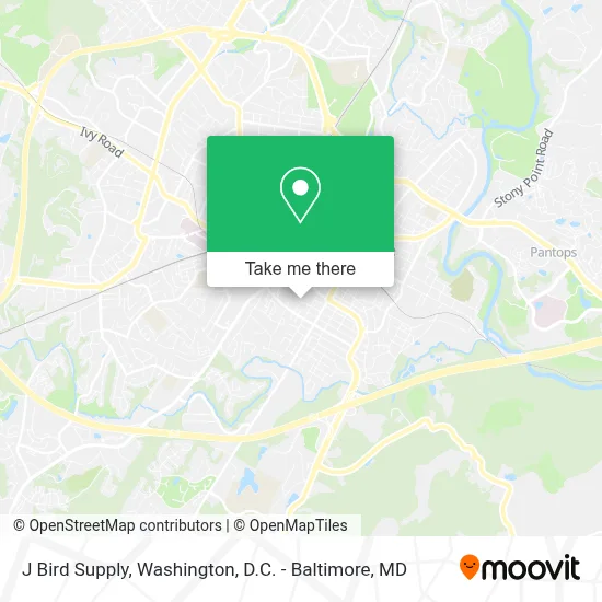 J Bird Supply map