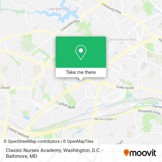 Classic Nurses Academy map