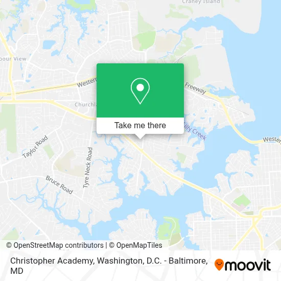 Christopher Academy map