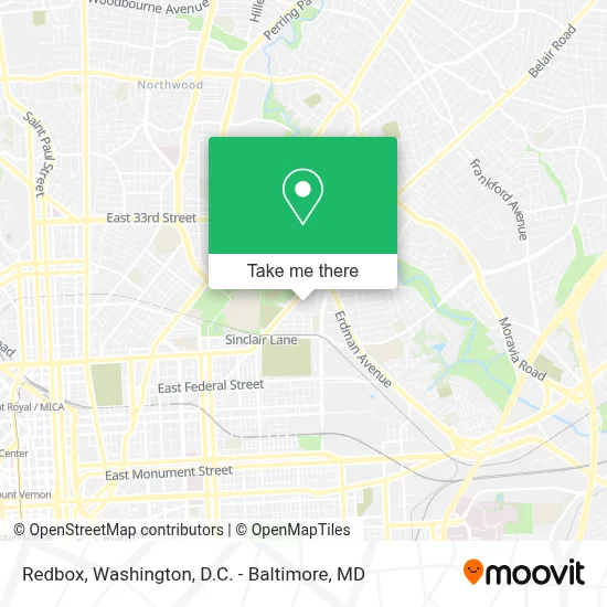 Redbox map