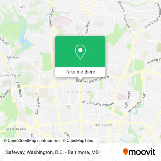 Safeway map
